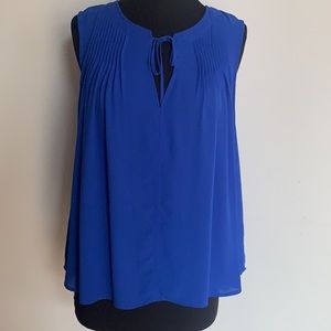 Women’s Blue Sheer Blouse